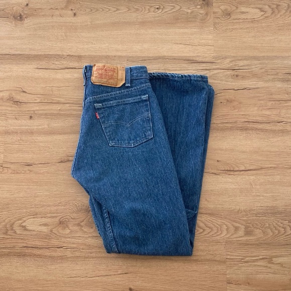 Vintage Levi’s 501 xx faded stripe